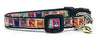 Kitties cat or small dog collar 1/2" wide adjustable handmade bell or leash Petcollarshandmade
