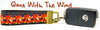 Gone With The Wind Key Fob Wristlet Keychain 1"wide Zipper pull Camera strap - Petcollarshandmades