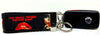 Rockey Horror Picture Show Key Fob Wristlet Keychain 1 1/4"wide Zipper pull - Petcollarshandmades