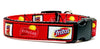 Fritos Dog collar handmade adjustable buckle collar 5/8" wide leash fabric - Petcollarshandmades