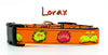 Lorax dog collar handmade adjustable buckle collar 1" or 5/8" wide or leash Petcollarshandmade