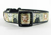 Marilyn Monroe dog collar handmade adjustable buckle collar 1" wide or leash Petcollarshandmade