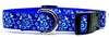 Marimekko Flowers dog collar handmade adjustable buckle collar 1" wide or leash Petcollarshandmade