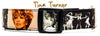 Tina Turner dog collar Handmade adjustable buckle 1"wide or leash Rock N Roll Petcollarshandmade