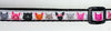 Kittens cat or small dog collar 1/2" wide adjustable handmade bell leash - Petcollarshandmades