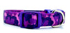 Purple Camo dog collar handmade adjustable buckle collar 5/8" wide or leash Petcollarshandmade