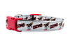 Gizmo dog collar handmade adjustable buckle collar 5/8" wide or leash Gremlins Petcollarshandmade