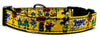 Rugrats Dog collar handmade adjustable buckle collar 5/8"wide or leash small dog - Petcollarshandmades