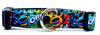 Oreo dog collar handmade adjustable buckle collar 5/8" wide or leash Petcollarshandmade