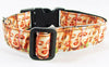 Marilyn dog collar handmade adjustable buckle collar 1" wide or leash $6 collar - Petcollarshandmades