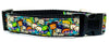 Rugrats Dog collar handmade adjustable buckle collar 1" wide 5/8" wide or leash Petcollarshandmade