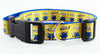 Minions dog collar Handmade adjustable buckle collar 1" wide or leash $6 collar - Petcollarshandmades