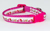 VW Beetle cat & small dog collar 1/2"wide adjustable handmade bell or leash Petcollarshandmade