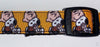 Cartoon dog collar handmade adjustable buckle collar 5/8" wide or leash Petcollarshandmade