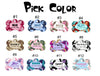 Pet ID Tag Camo Personalized Custom Double Sided Pet Tag with name & number - Petcollarshandmades