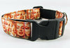 Marilyn dog collar handmade adjustable buckle collar 1" wide or leash $6 collar - Petcollarshandmades