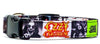 Ozzy Osbourne dog collar handmade adjustable buckle 5/8"wide or leash music Petcollarshandmade