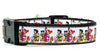 Flintstones dog collar handmade adjustable buckle collar 1" wide or leash - Petcollarshandmades