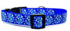Marimekko Flowers dog collar handmade adjustable buckle collar 1" wide or leash Petcollarshandmade