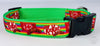 Kit Kat Candy dog collar handmade adjustable buckle 1" or 5/8" wide or leash Petcollarshandmade