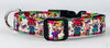 Rugrats dog collar handmade adjustable buckle collar 5/8" wide or leash Petcollarshandmade