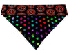 Fire Dept Dog Bandana, Over the Collar dog bandana, Dog collar bandana Fireman Petcollarshandmade