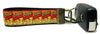 Cheetos Key Fob Wristlet Keychain 1"wide Zipper pull Camera strap handmade - Petcollarshandmades