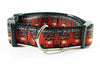 Friday The 13th dog collar handmade adjustable buckle collar 1" wide or leash - Petcollarshandmades