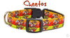 Cheetos Dog collar handmade adjustable buckle collar 5/8"wide or leash small dog Petcollarshandmade