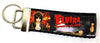 Elvira Key Fob Wristlet Keychain 1 1/4"wide Zipper pull Camera strap - Petcollarshandmades