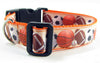 Sports dog collar handmade adjustable buckle collar 1"wide or leash Petcollarshandmade