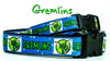 Gremlins/Gizmo dog collar handmade adjustable buckle collar 5/8" wide or leash Petcollarshandmade