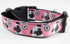 Pugs dog collar Handmade adjustable buckle collar 1" wide or leash Petcollarshandmade