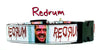 Redrum The Shining dog collar handmade adjustable buckle collar 1" wide or leash Petcollarshandmade