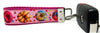 Donuts Key Fob Wristlet Keychain 1"wide Zipper pull Camera strap handmade - Petcollarshandmades