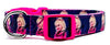 Dolly Parton dog collar handmade adjustable buckle 5/8"wide Country Singer Petcollarshandmade