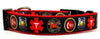 Rescue 911 Police dog collar handmade adjustable buckle collar 1" wide or leash - Petcollarshandmades