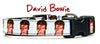 David Bowie dog collar Handmade adjustable buckle collar 1"or 5/8 wide or leash Petcollarshandmade