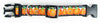 Halloween Pumpkins dog collar handmade, adjustable, buckle collar 1"wide or leash Petcollarshandmade