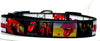 Rolling Stones dog collar Rock N Roll handmade adjustable buckle1"or 5/8"wide Petcollarshandmade