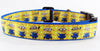 Minions dog collar Handmade adjustable buckle collar 1" wide or leash $6 collar - Petcollarshandmades