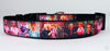 Lucy dog collar handmade adjustable buckle collar 1"wide or leash Petcollarshandmade