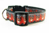 Friday The 13th dog collar handmade adjustable buckle collar 1" wide or leash - Petcollarshandmades