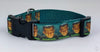 Frankenstein Dog collar Handmade adjustable buckle collar 1" wide or leash Petcollarshandmade
