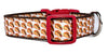 Tacos snack dog collar handmade adjustable buckle collar 1"or 5/8" wide or leash Petcollarshandmade