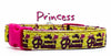 My Name is Princess dog collar handmade adjustable buckle 5/8" wide or leash Petcollarshandmade