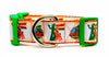 Gumby and Pokey dog collar handmade adjustable buckle collar 1" wide or leash Petcollarshandmade