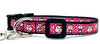 Monkey cat or small dog collar 1/2" wide adjustable handmade bell or leash Petcollarshandmade