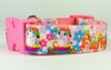 Easter dog collar handmade 12.00 all sizes adjustable buckle collar 1"wide leash - Petcollarshandmades
