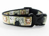 Marilyn Monroe dog collar handmade adjustable buckle collar 1" wide or leash Petcollarshandmade